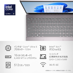 DELL ノートパソコン Inspiron 13 5330 ライトピンク MI563-DWHBCP-イメージ10