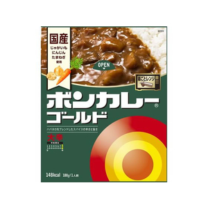 大塚食品 ボンカレーゴールド大辛180g F361624-イメージ1