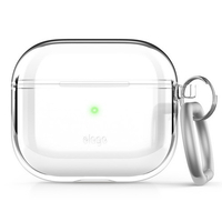 elago AirPods 3用TPUケース クリア EL_AP3CSSCCE_CL