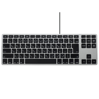 Matias Matias Wired Aluminum Tenkeyless keyboard for Mac(日本語配列) スペースグレー FK308B-JP/2