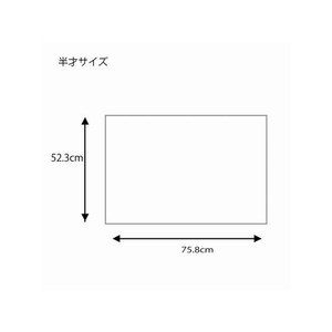 ヘイコー 包装紙 半才 れんげ 50枚 FC268SC-002401701-イメージ4