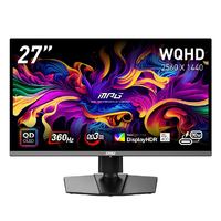 MSI 26．5型ゲーミング液晶ディスプレイ MPG ブラック MPG-271QRX-QD-OLED