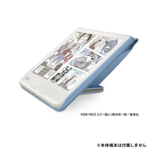 Kobo Kobo Libra Colour用自立するスリープカバー ダスクブルー N428-AC-BL-E-PU-イメージ5