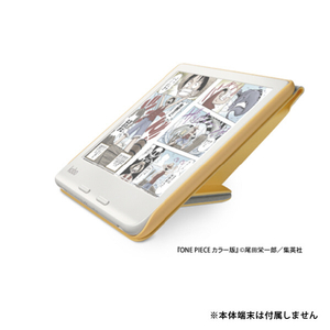 Kobo Kobo Libra Colour用自立するスリープカバー バターイエロー N428-AC-YL-E-PU-イメージ3