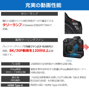 キヤノン デジタル一眼カメラ・ボディ EOS R5 Mark II EOSR5MK2-イメージ14