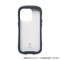 Hamee iPhone 15 Pro用ガラスケース iFace Reflection ネイビー 41-959145