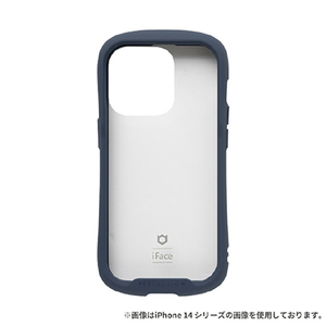 Hamee iPhone 15 Pro用ガラスケース iFace Reflection ネイビー 41-959145-イメージ1