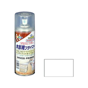 アサヒペン 木部用プライマー 300ml クリヤ FC362PM-イメージ1