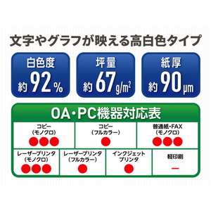 Forestway コピーペーパーEX A4 500枚×10冊 1箱(10冊) F859967-FRW677100-イメージ3