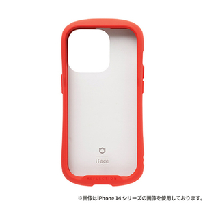 Hamee iPhone 15 Pro用ガラスケース iFace Reflection レッド 41-959152-イメージ1