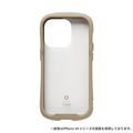 Hamee iPhone 15 Pro用ガラスケース iFace Reflection ベージュ 41-959169