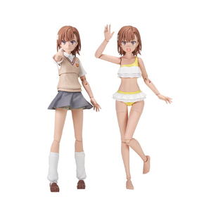 KADOKAWA KADOKAWA PLASTIC MODEL SERIES 「とある科学の超電磁砲T」 御坂美琴 DX ver． KDﾐｻｶﾐｺﾄDXVER-イメージ1