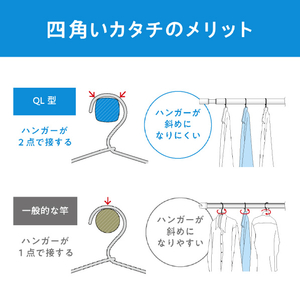 川口技研 室内用物干竿セット QSC型 標準サイズ (竿の長さ/最小95．0～最大154．0cm) ホスクリーン QSC-15-イメージ9