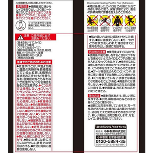 小林製薬 桐灰カイロマグマくつ下に貼る 黒 3足分 FC077PC-イメージ2