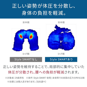 MTG Style SMART Styleシリーズ ブラウン YS-AK08A-イメージ8