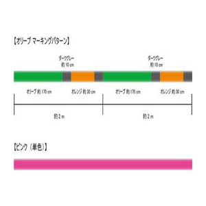 サンライン オールマイト 150m #0.4 ピンク FC155RG-イメージ4