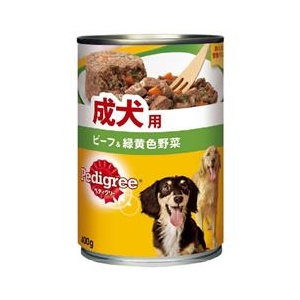 マースジャパンリミテッド ペディグリー　成犬用　ビーフ＆緑黄色野菜　400g P2ﾁﾔﾑｽﾀﾝﾀﾞ-ﾄﾞｻﾞｸB&V400-イメージ1