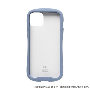 Hamee iPhone 15 Plus用ガラスケース iFace Reflection ペールブルー 41-959251-イメージ1