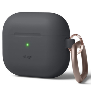 elago AirPods 3用シリコンケース ダークグレー EL_AP3CSSCOH_DG-イメージ8