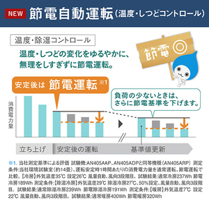 ダイキン 「工事代金別」 8畳向け 自動お掃除付き 冷暖房インバーターエアコン e angle select ATAシリーズ Aシリーズ ATA25ASE5-WS-イメージ10