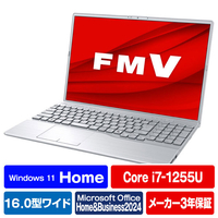 富士通 ノートパソコン e angle select FMV AH Series ファインシルバー FMVA57J3SE