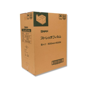 スワン ストレッチフィルム E 500×500 6巻 FC915SA-001502177-イメージ2