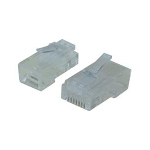 変換名人 LANプラグ(RJ45 CAT6・約50個入り) RJ45-C6-イメージ1