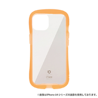 Hamee iPhone 15用ガラスケース iFace Reflection NEO クリアオレンジ 41-959336