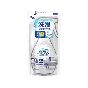 Ｐ＆Ｇ ファブリーズ W除菌 無香料 アルコール成分入り 詰替 320mL FCN3465-イメージ1