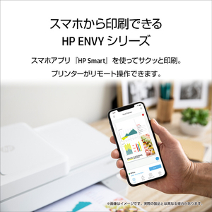 ヒューレット・パッカード(HP) インクジェット複合機 ENVYシリーズ ホワイト 6WD16A#ABJ-イメージ2