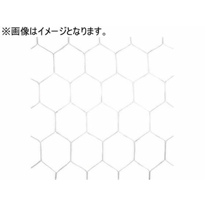 淡野製作所 一般サッカーネット 一般サッカー亀甲型 FC383RL-D6720-イメージ1