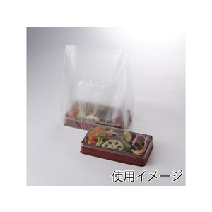 シモジマ レジ袋 EFハンド 弁当 ナチュラル 小 100枚×20袋 FCL9623-12065516096-イメージ2