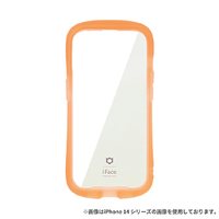 Hamee iPhone 15 Pro用ガラスケース iFace Reflection NEO クリアオレンジ 41-959398