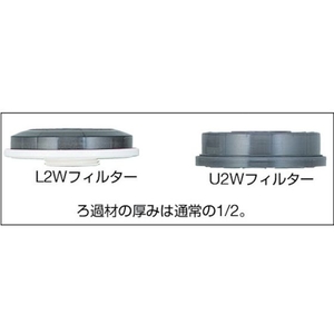 重松製作所 交換用ろ過材 L2W FC383FK-3316467-イメージ2