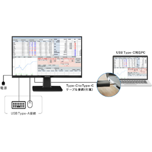 グリーンハウス 23．8型ワイド液晶ディスプレイ GREENHOUSE ブラック GH-LCW24P-BK-イメージ4