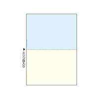 ヒサゴ マルチプリンタ帳票 A4カラー 2面 1200枚 FC247PB-FSC2010Z