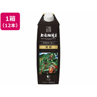 UCC UCC 上島珈琲店 アイスコーヒー 無糖 1000ml×12本 FCU5993