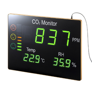 サンワサプライ CO2二酸化炭素パネルモニター CHE-C2-イメージ1