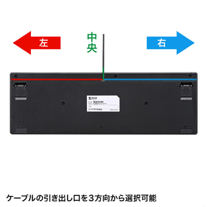 サンワサプライ 英語配列USBスリムキーボード ブラック SKB-E2UN-イメージ8