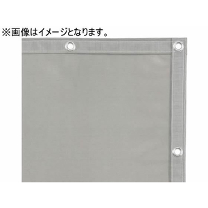 淡野製作所 防風・防砂ネット 幅10m グレー FC394RL-D6902GY-イメージ1