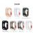 WEARPLANET Apple Watch 45/44mm用FLUFFY POT ソフトケース マット クリア WP26947-イメージ14