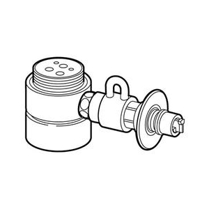 パナソニック 食器洗い乾燥機用 分岐栓 CB-SME6-イメージ1