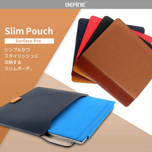 BEFiNE Surface Pro slim pouch ブラック BF11948SP4-イメージ3