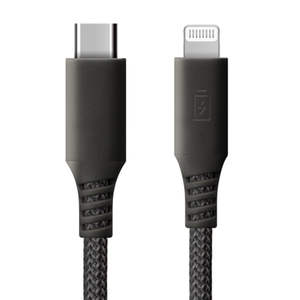 PGA USB Type-C for Lightning USBケーブル 1m タフ ブラック PG-LCC10M05BK-イメージ1