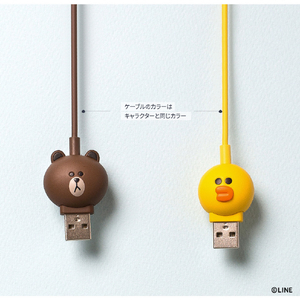 LINE FRIENDS 充電&データ Micro USBケーブル 1m サリー KCL-AMC002-イメージ7