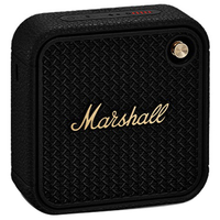 Marshall ワイヤレススピーカー WILLEN II Black and Brass WILLEN2BLACKANDBRASS