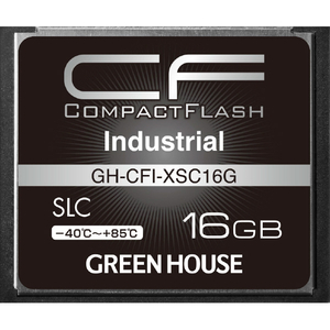 グリーンハウス コンパクトフラッシュ(工業用)(16GB) GH-CFI-XSC16G-イメージ1