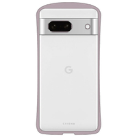 NATURALdesign Google Pixel 7a用耐衝撃背面型ケース Chrome-CLEAR ココア GP7A-CHC10