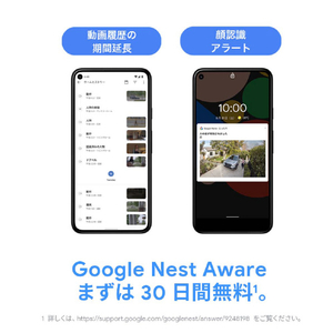 Google 防犯カメラ 屋内用 Google Nest Cam snow GA01998-JP-イメージ11