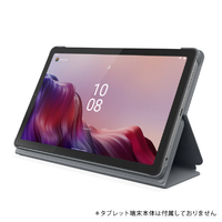 レノボ Tab M9用フォリオケース(フィルム付き) アークテックグレー ZG38C04873